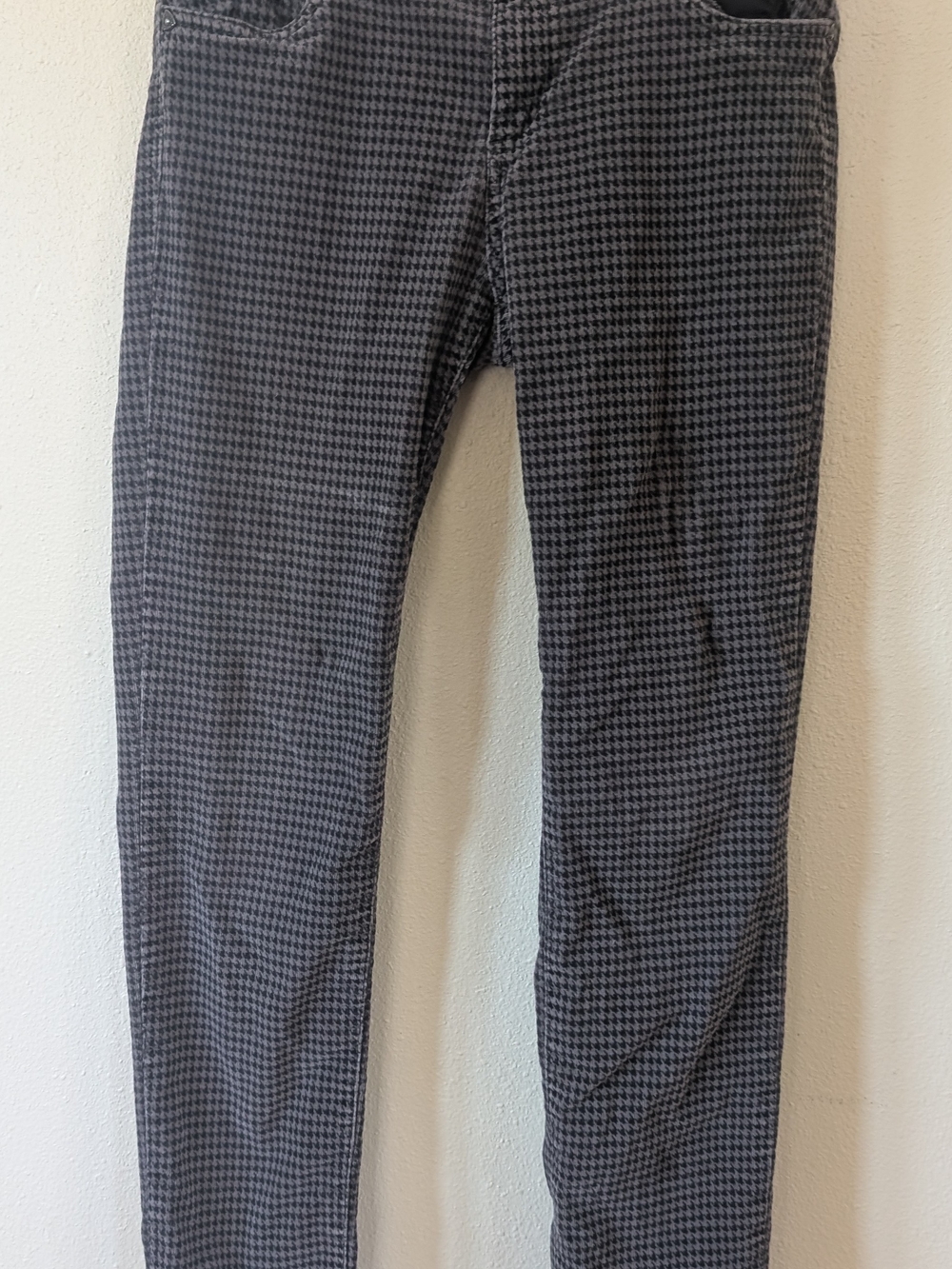 Kut from the Kloth Houndstooth Pattern Pants Women's 8